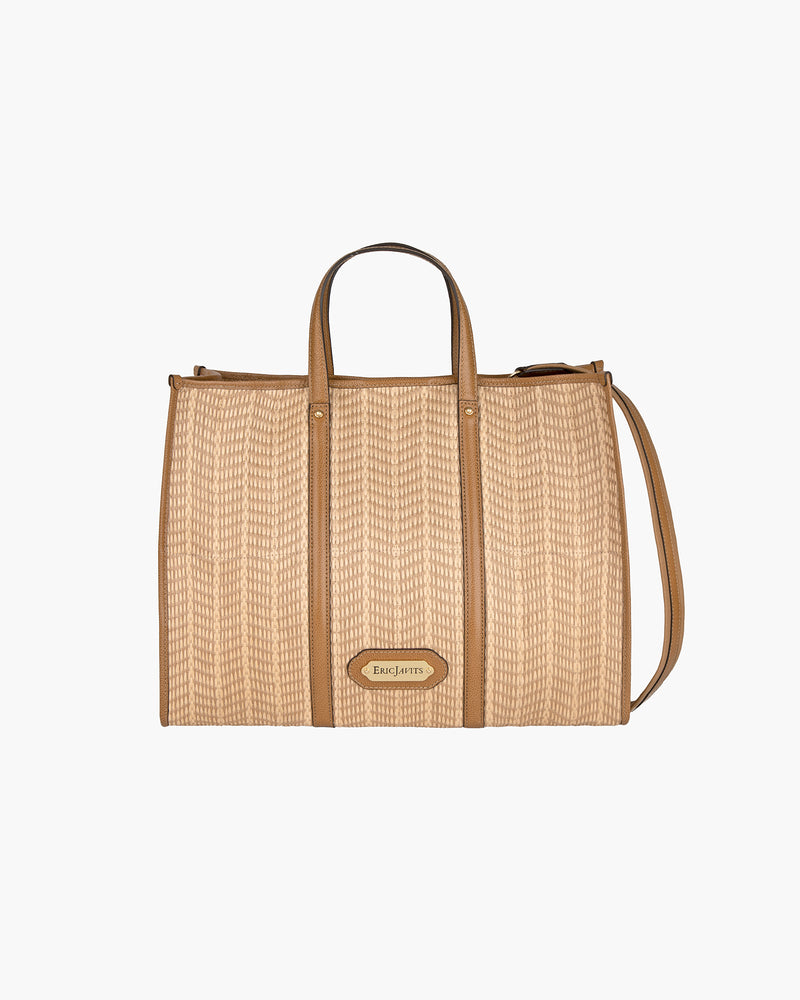 Palm Tote Peanut Eric Javits
