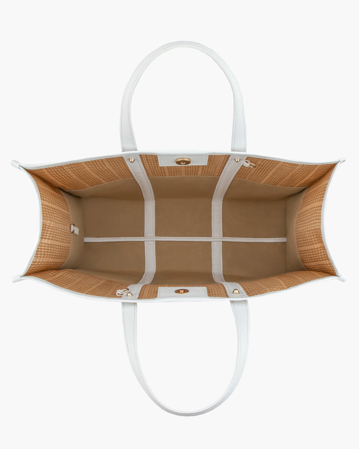 Palm Tote White Mix Eric Javits