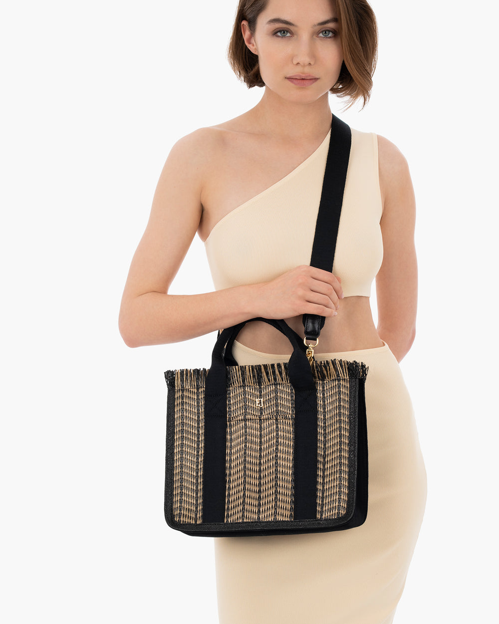 Maku Tote Bag | Mid-Size Raffia Bag | Designer's Bag | Eric Javits ...