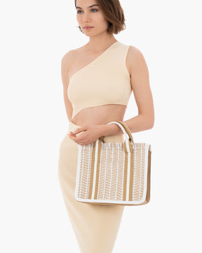 Maku White Mix Eric Javits bag