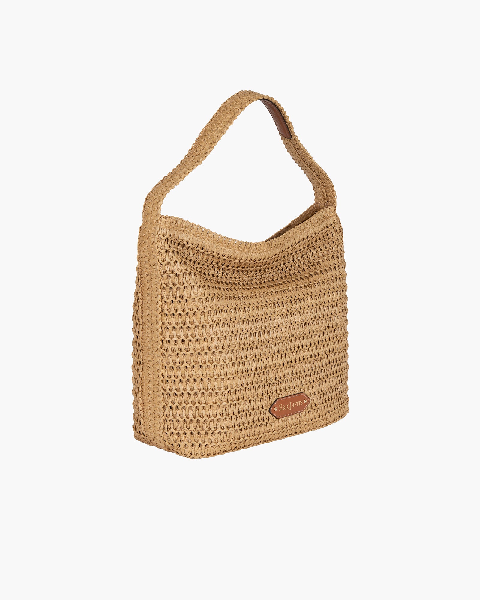 Kokomo Hobo Bag I Woven Raffia Shoulder Bag | Eric Javits