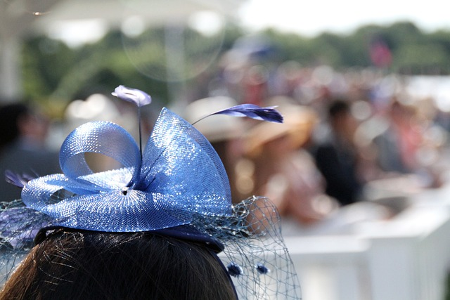 A fascinator hat
