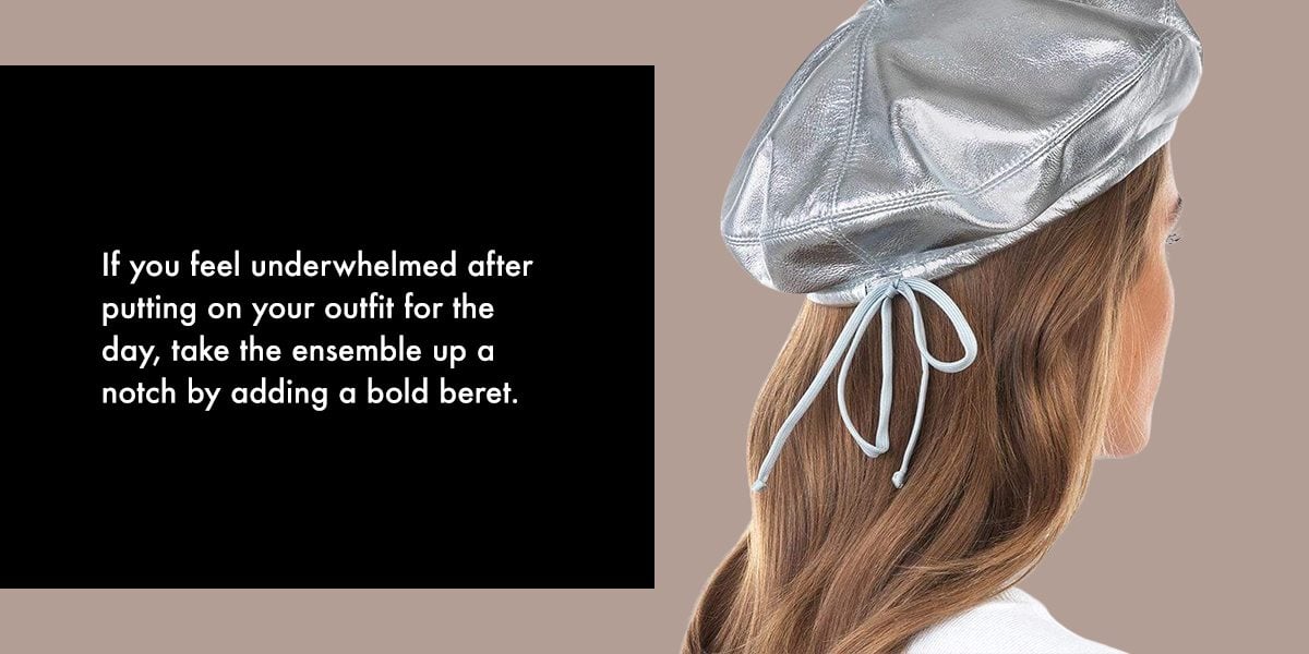Use Your Beret as a Statement Piece
