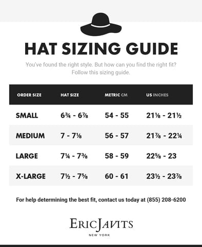 Complete Hat Sizing Guide