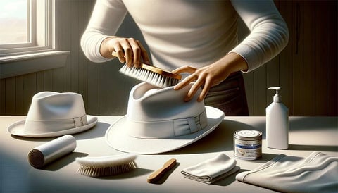 guide how to clean a hat